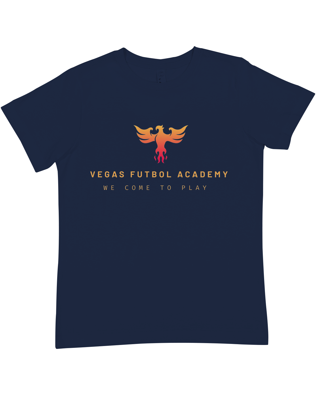 Youth Premium Crewneck Tee - Navy - XS